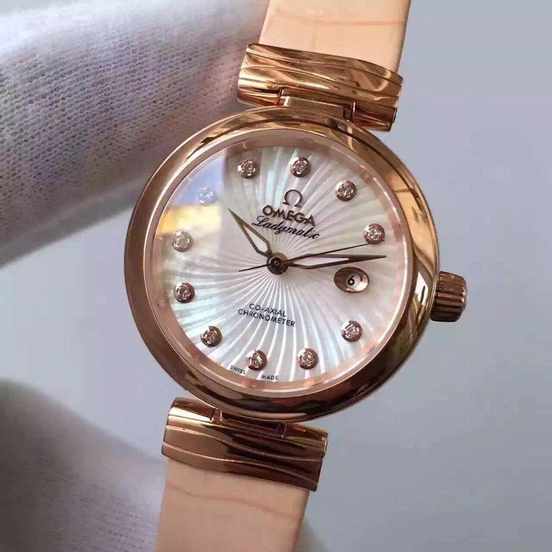 【V6 Factory  Perfect  High quality  Replica Watches 】OMEGA碟飞鸟巢系列425.62.34.20.55.004女士 wrist watches  / M290