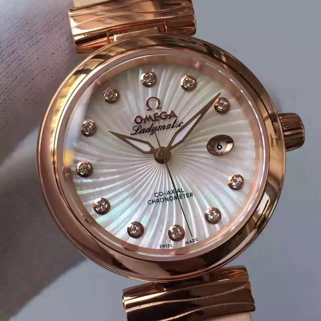 【V6 Factory  Perfect  High quality  Replica Watches 】OMEGA碟飞鸟巢系列425.62.34.20.55.004女士 wrist watches  / M290