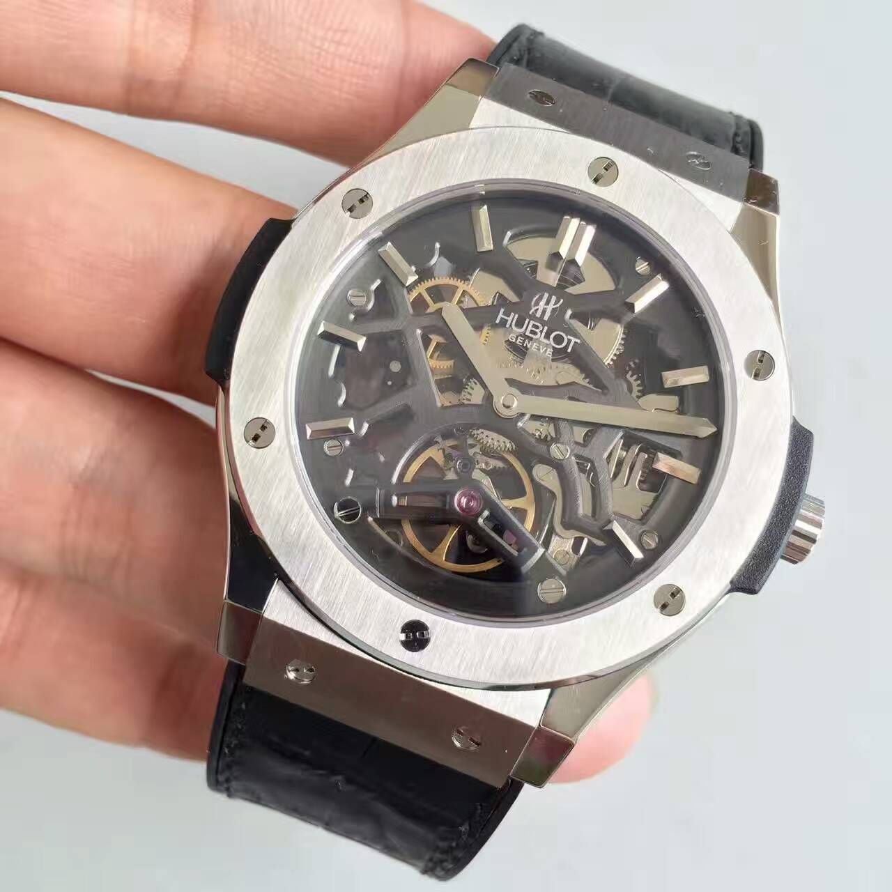 【TF top  Replica Watches 】  Hublot 经典融合系列505.TX.0170.LR wrist watches  / YB026