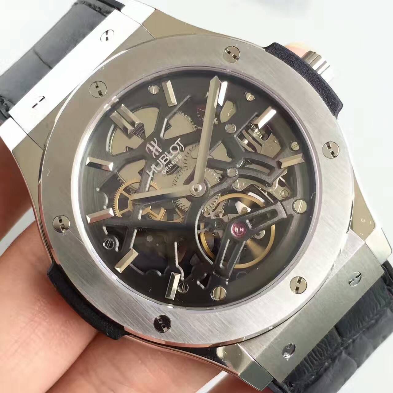 【TF top  Replica Watches 】  Hublot 经典融合系列505.TX.0170.LR wrist watches  / YB026