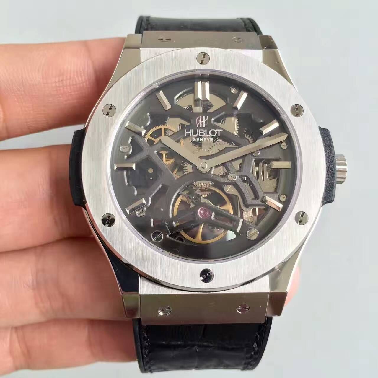 【TF top  Replica Watches 】  Hublot 经典融合系列505.TX.0170.LR wrist watches  / YB026
