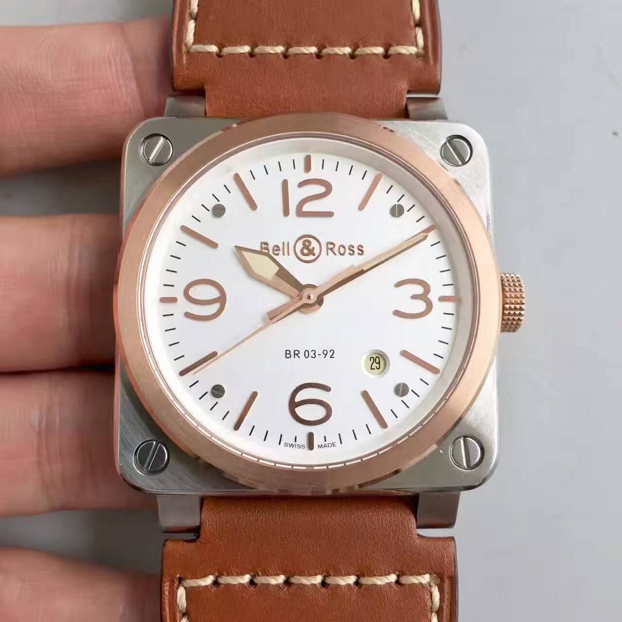 【BR Factory  High quality 1:1 Copy  Watches 】 Bell & Ross AVIATION系列BR 03-92 HERITAGE wrist watches  / BL005