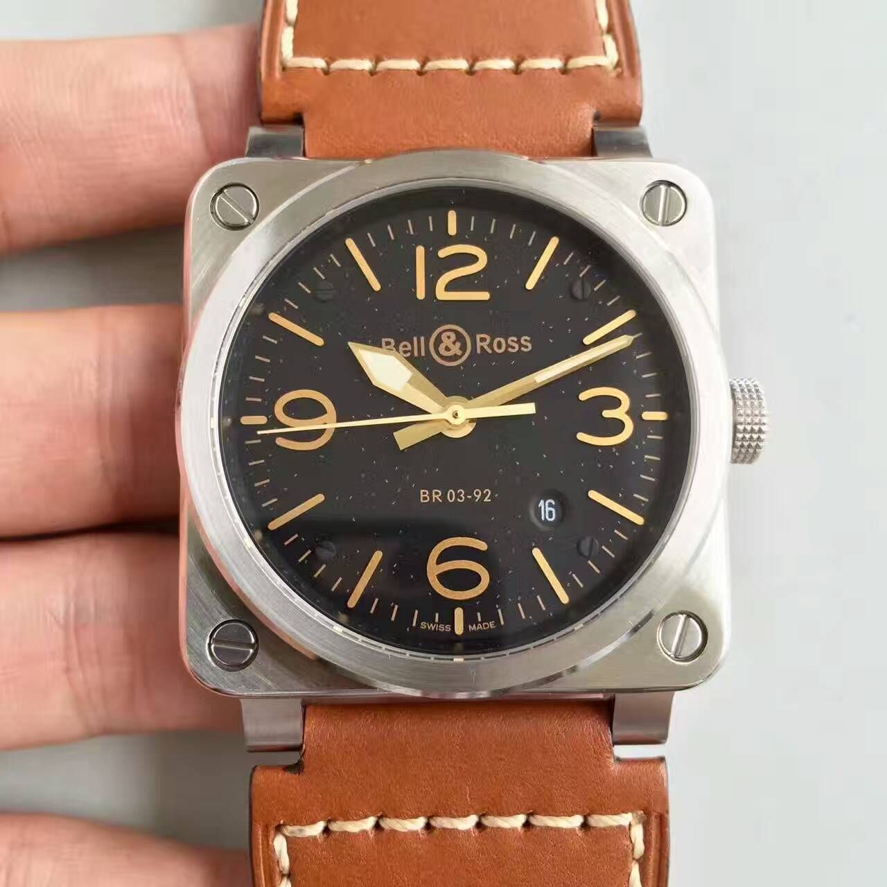 【BR Factory  High quality 1:1 Copy  Watches 】 Bell & Ross AVIATION系列BR 03-92 HERITAGE wrist watches  / BL005