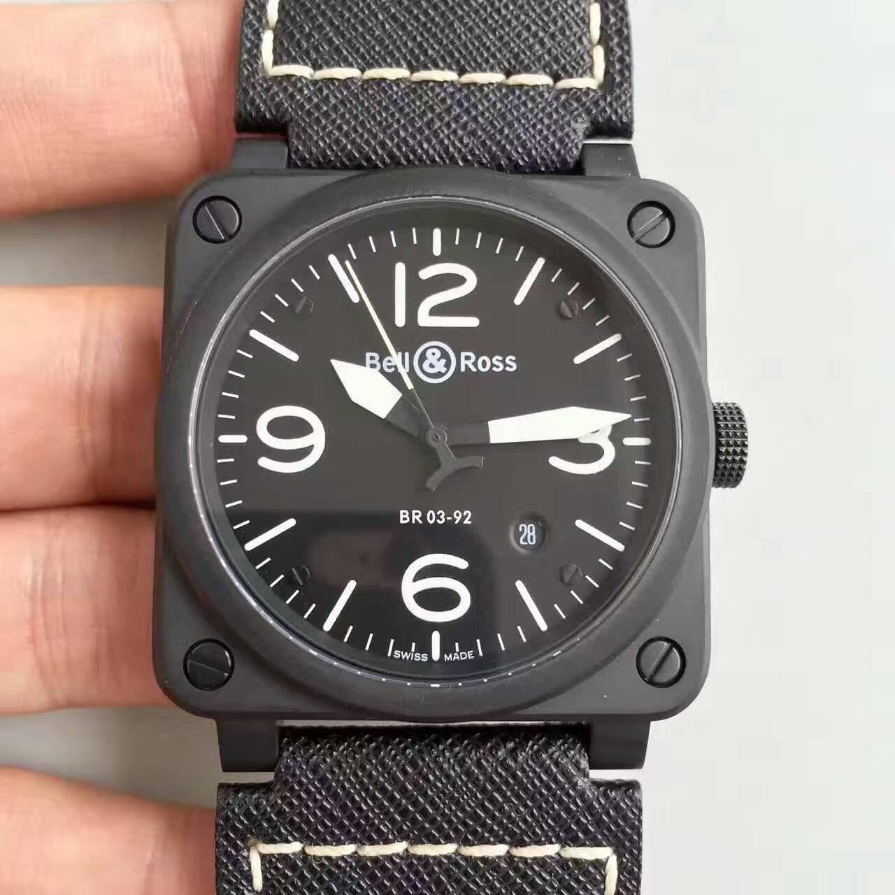 【BR Factory  High quality 1:1 Copy  Watches 】 Bell & Ross AVIATION系列BR 03-92 HERITAGE wrist watches  / BL005