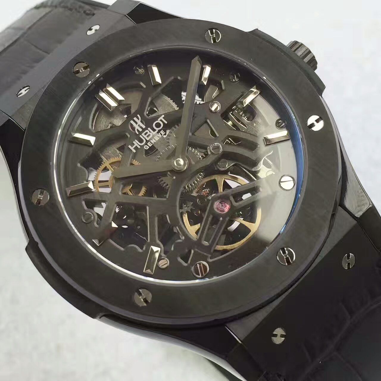 【TF top  Replica Watches 】  Hublot 经典融合系列505.TX.0170.LR wrist watches  / YB026