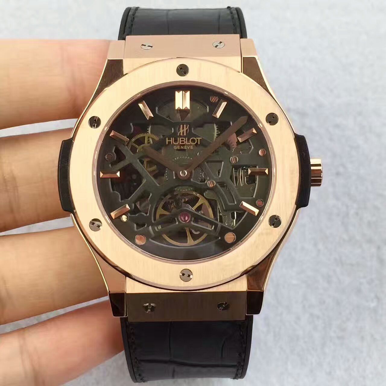 【TF top  Replica Watches 】  Hublot 经典融合系列505.TX.0170.LR wrist watches  / YB026
