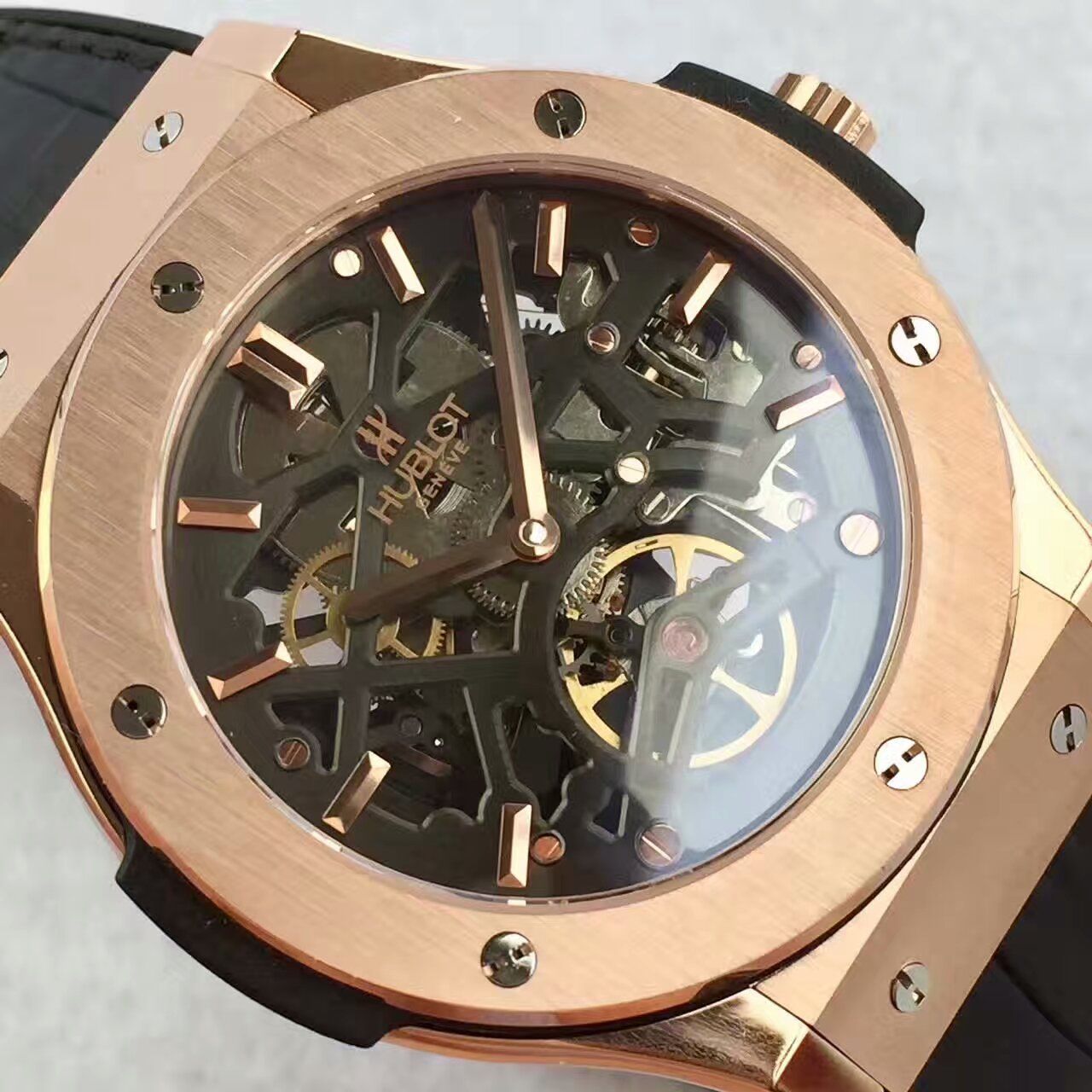 【TF top  Replica Watches 】  Hublot 经典融合系列505.TX.0170.LR wrist watches  / YB026