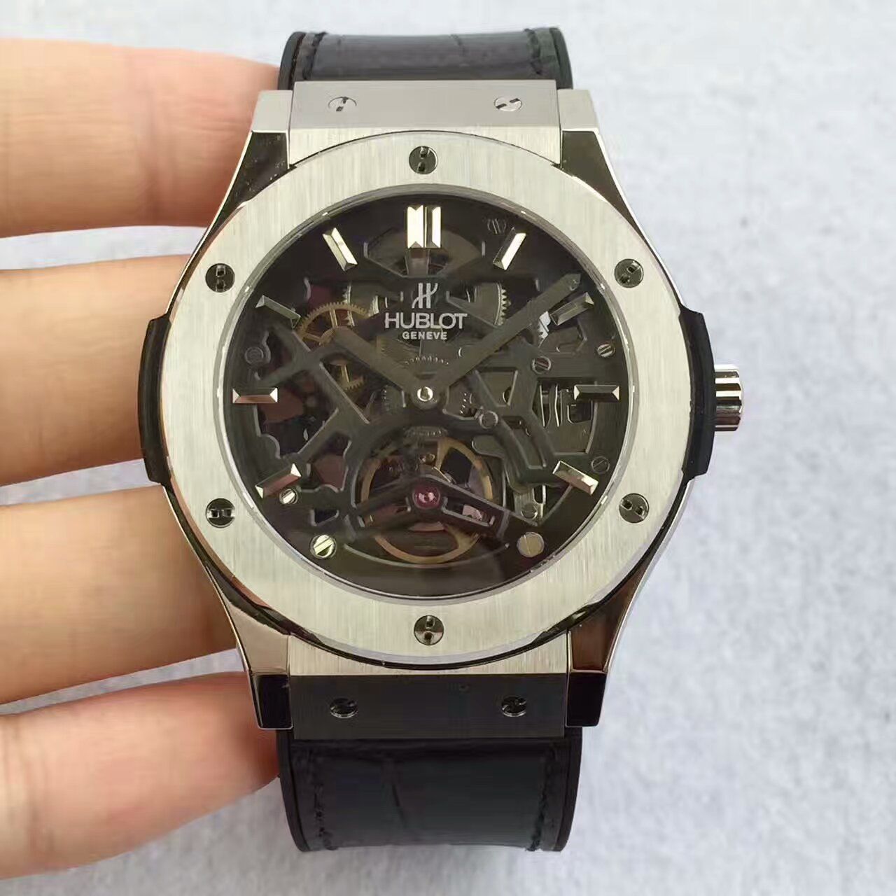 【TF top  Replica Watches 】  Hublot 经典融合系列505.TX.0170.LR wrist watches  / YB026