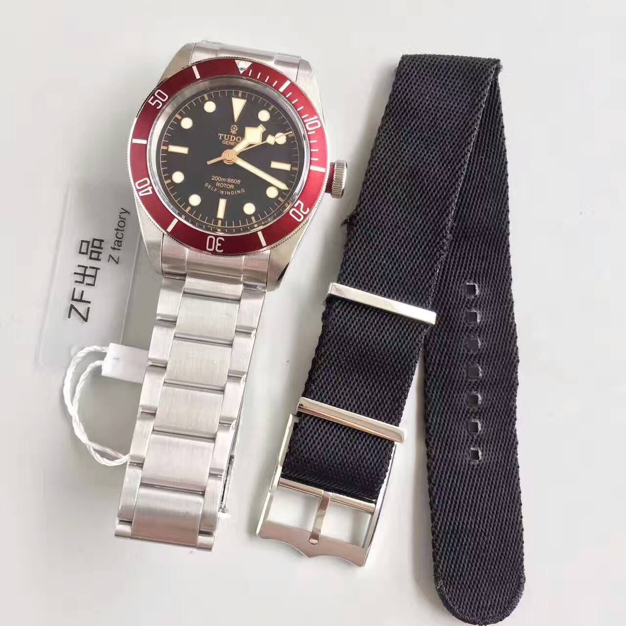 【ZF Factory  Perfect  Replica Copy  Watches 】 Replica  Tudor HERITAGE BLACK BAY系列79220N “ Tudor 小黑花”  wrist watches  / DT016
