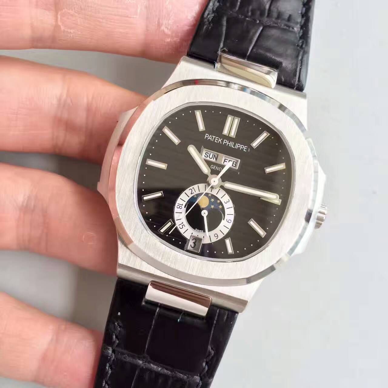【KM Perfect  Knockoff  Watches 】 PATEK PHILIPPE Nautilus系列精钢男表5726A-001 / BD204