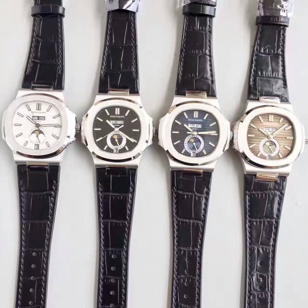 【KM Perfect  Knockoff  Watches 】 PATEK PHILIPPE Nautilus系列精钢男表5726A-001 / BD204