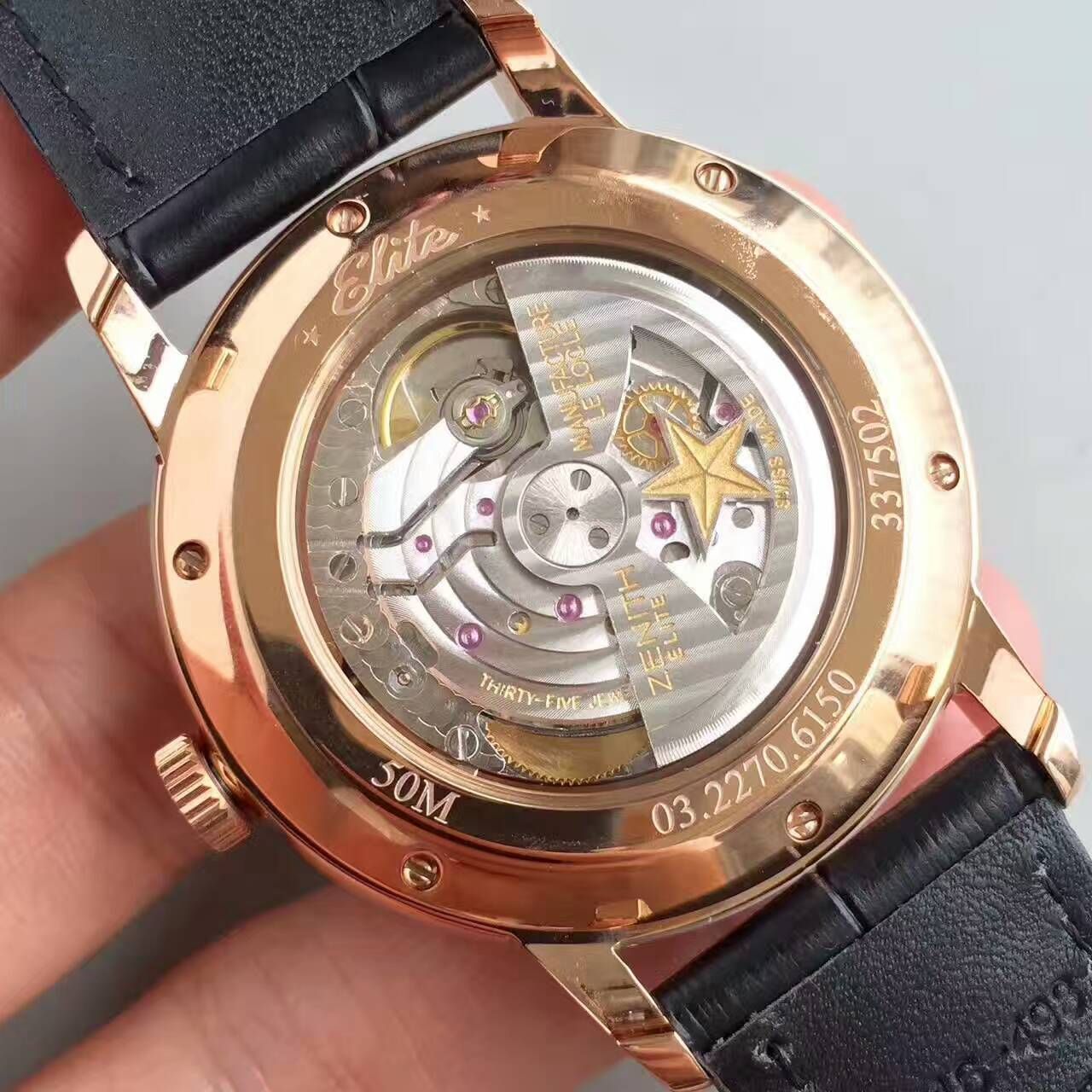 【ND Factory  Perfect  Knockoff  Watches 】真力时ELITE系列18.2270.6150/01.C498 wrist watches  / ZSL031
