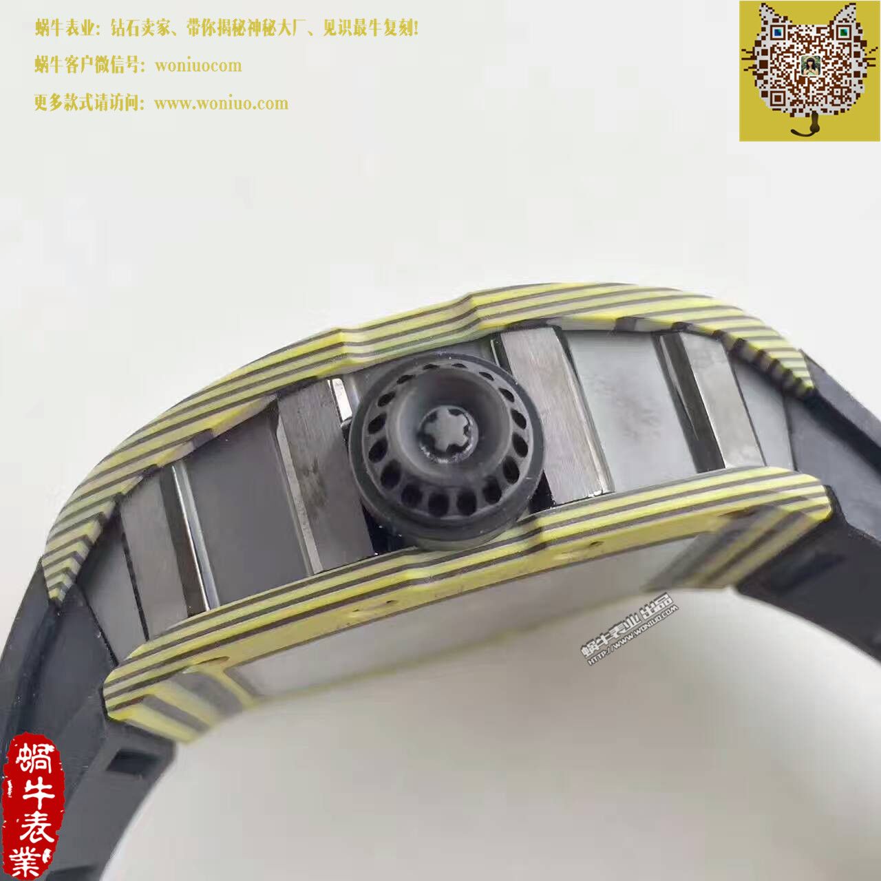 【RM Factory  Perfect  Copy  Watches 】 Richard Miller 男士系列RM 50-27-01 NTPT wrist watches  / RM50-27-01