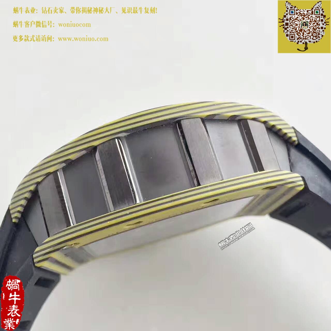 【RM Factory  Perfect  Copy  Watches 】 Richard Miller 男士系列RM 50-27-01 NTPT wrist watches  / RM50-27-01