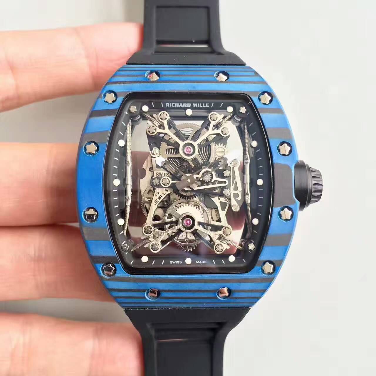 【RM Factory  Perfect  Copy  Watches 】 Richard Miller 男士系列RM 50-27-01 NTPT wrist watches  / RM50-27-01