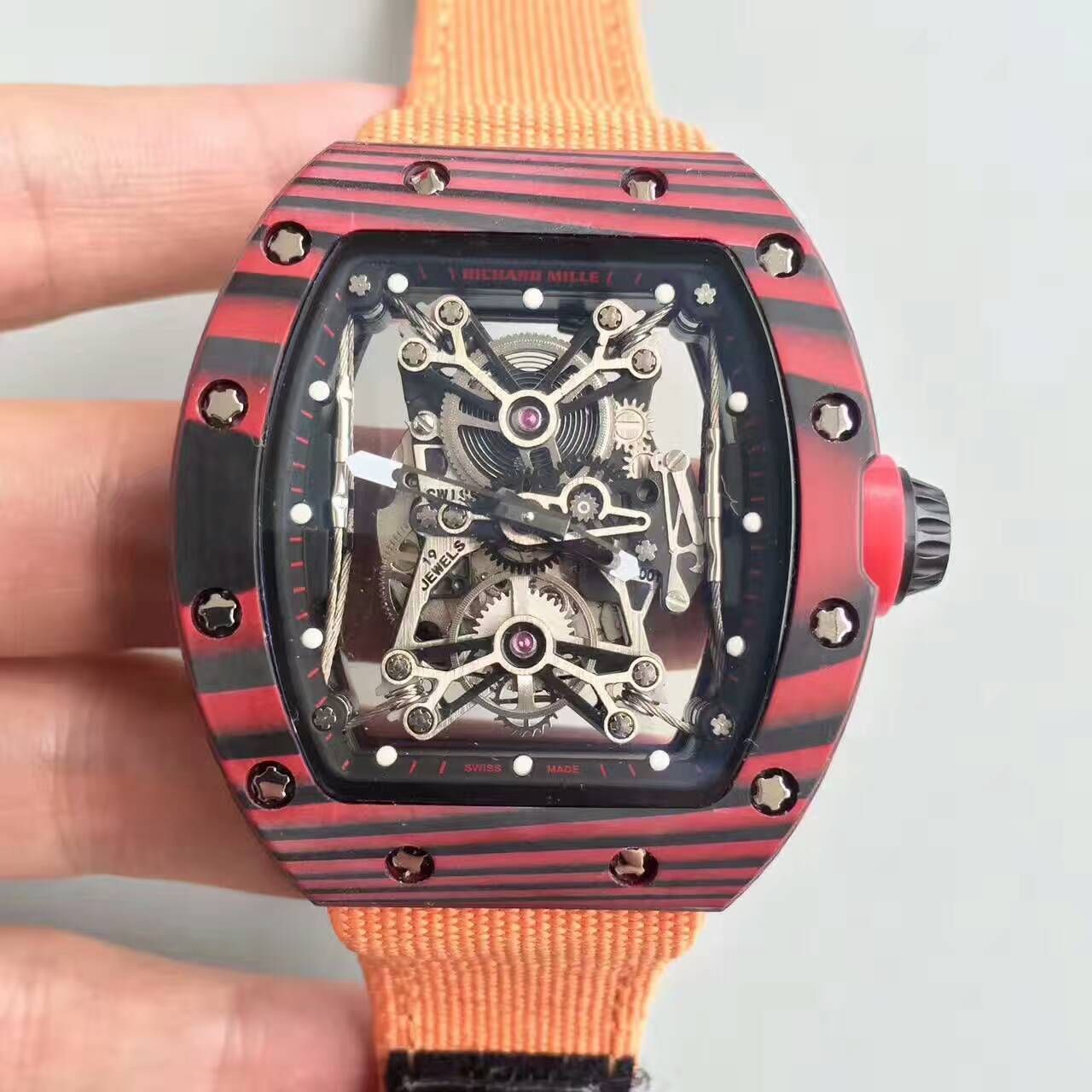 【RM Factory  Perfect  Copy  Watches 】 Richard Miller 男士系列RM 50-27-01 NTPT wrist watches  / RM50-27-01