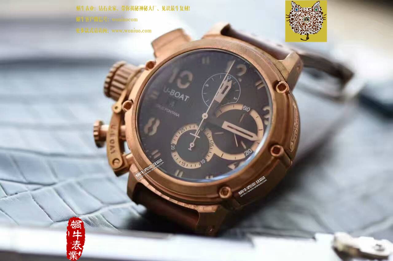 【视频解析】UB Factory 1:1 Replica Watches U-BOAT青铜 wrist watches  / UB005