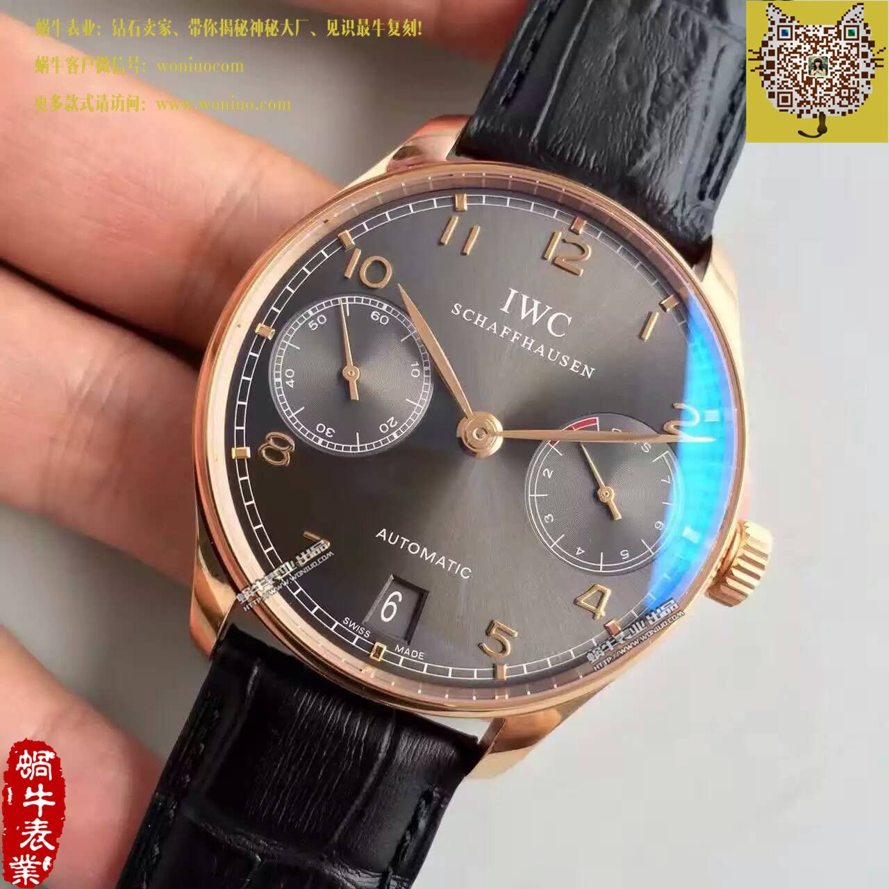【ZF Factory 销量神器】 IWC 葡萄牙系列《 IWC 七日链》IW500702 wrist watches  / WG229