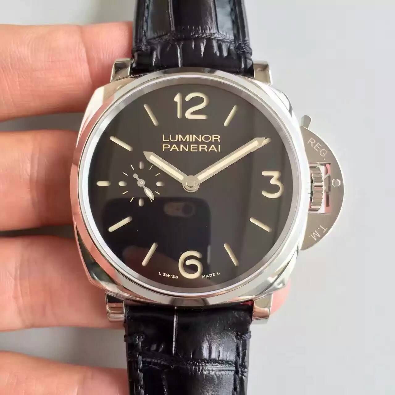 【XF Factory  Perfect  Copy  Watches 】Panerai LUMINOR DUE系列PAM00676 wrist watches 