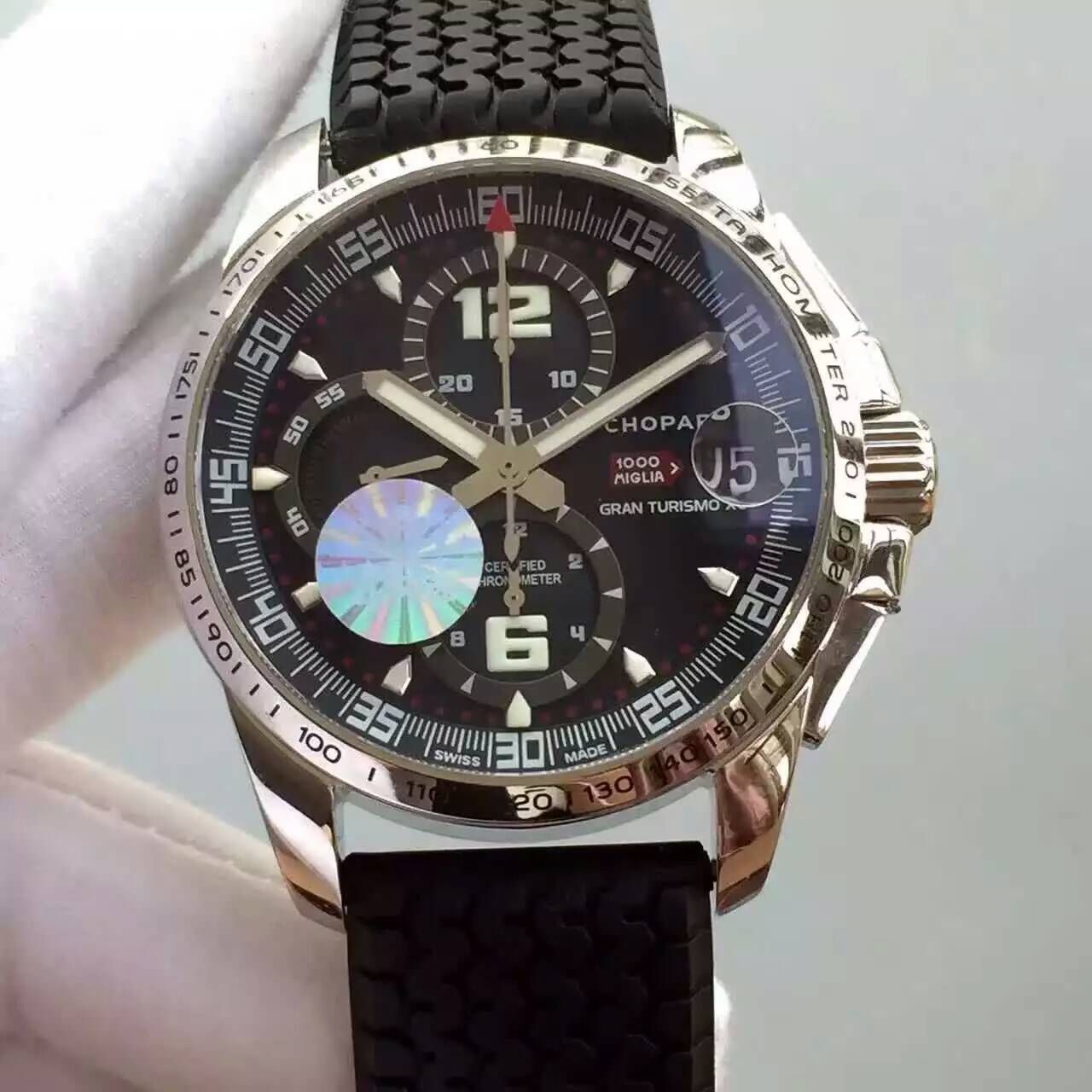 【HBBV6 Factory  Perfect  High quality  Replica Watches 】 Chopard 经典赛车系列168459-3005 wrist watches 