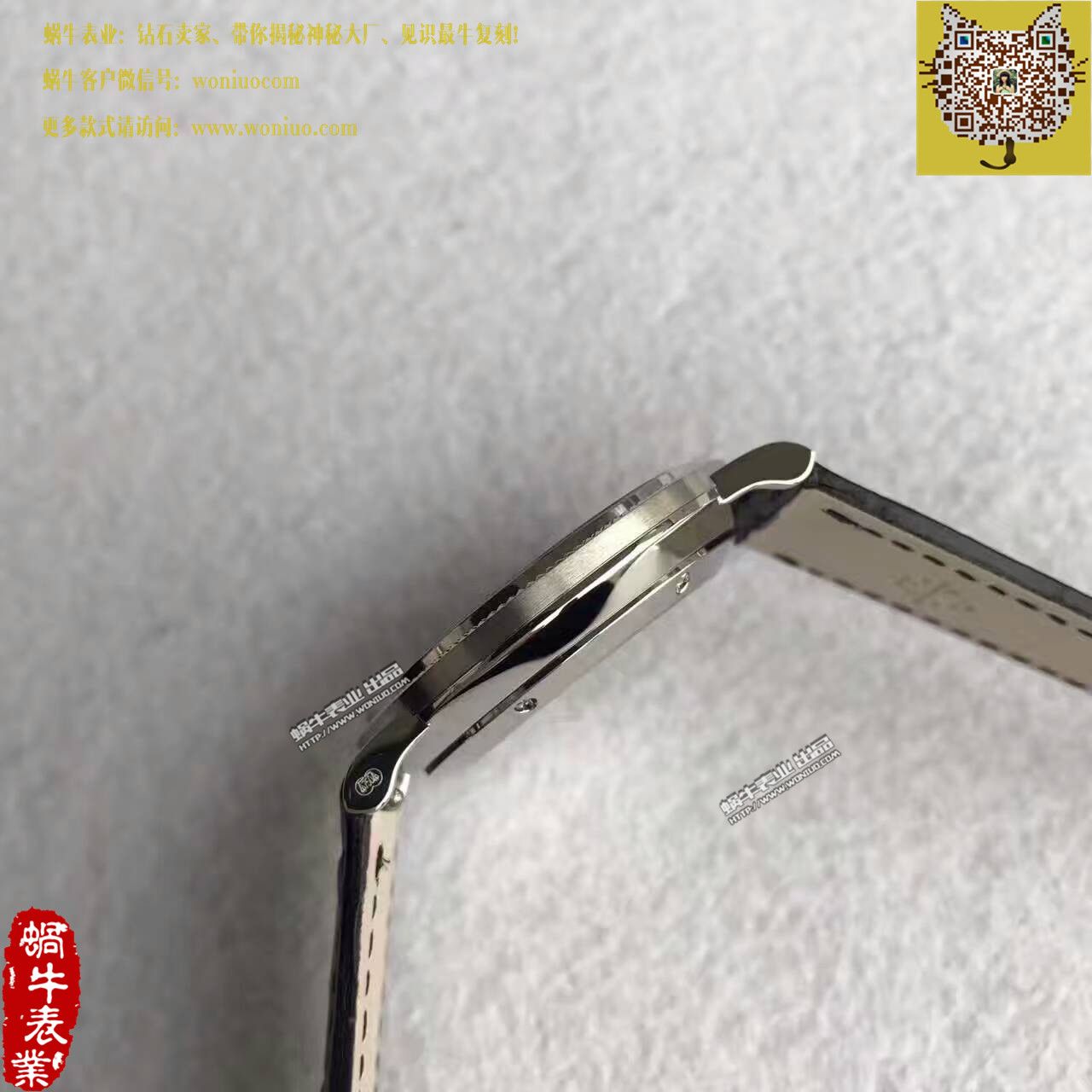 【台湾 Factory  Perfect  High quality  Knockoff  Watches 】 PATEK PHILIPPE 古典表系列5119G-001 wrist watches  / BD206