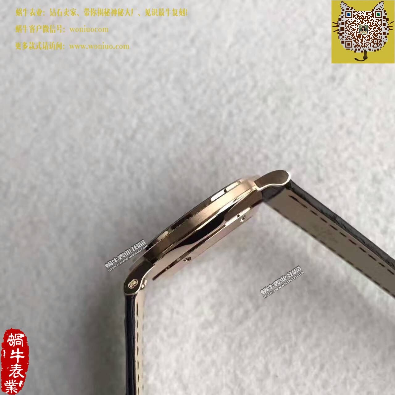 【台湾 Factory  Perfect  High quality  Replica Watches 】 PATEK PHILIPPE 古典表系列5119R-001 wrist watches  / BD207