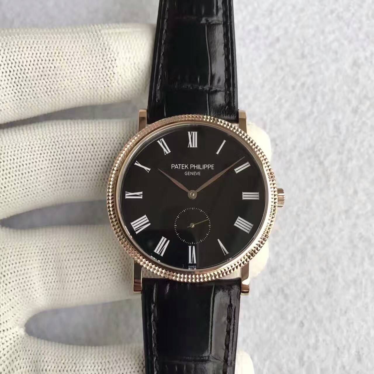 【台湾 Factory  Perfect  High quality  Replica Watches 】 PATEK PHILIPPE 古典表系列5119R-001 wrist watches  / BD207