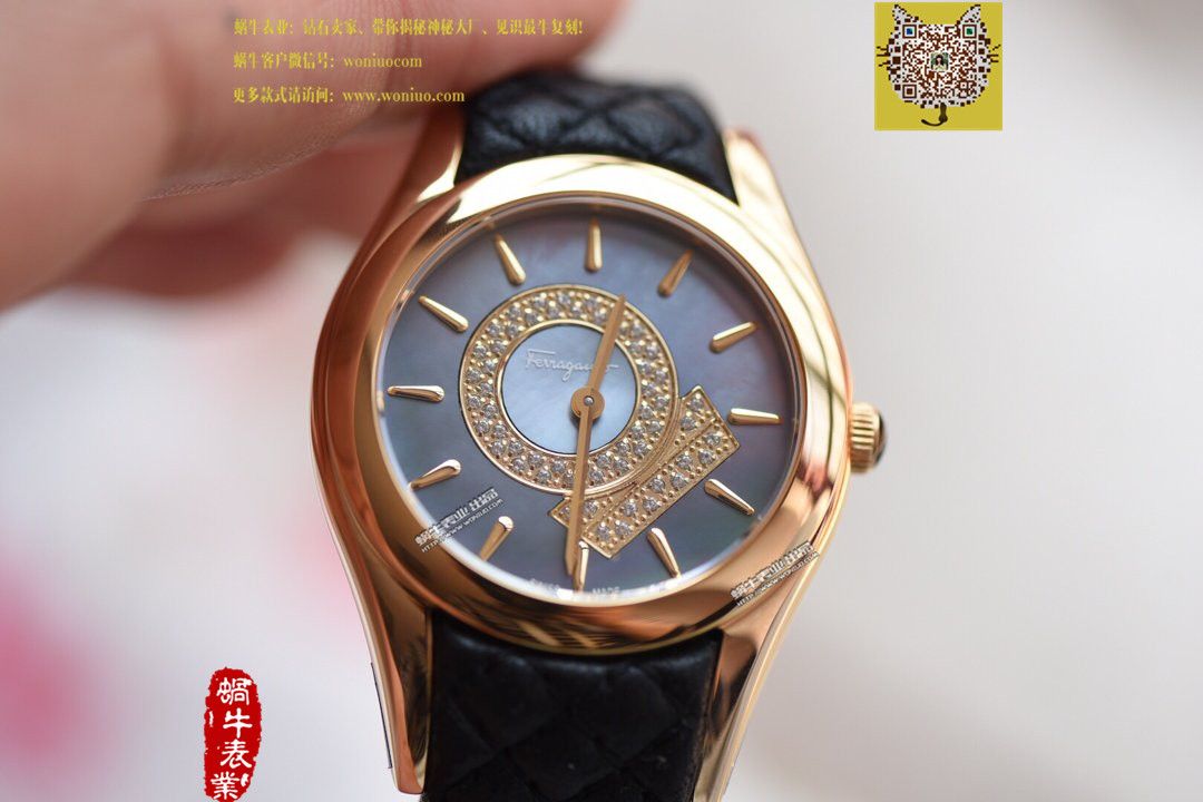 原单正品❣真正的美表菲拉格慕新款FG4女士 wrist watches  / 菲拉格慕FG4
