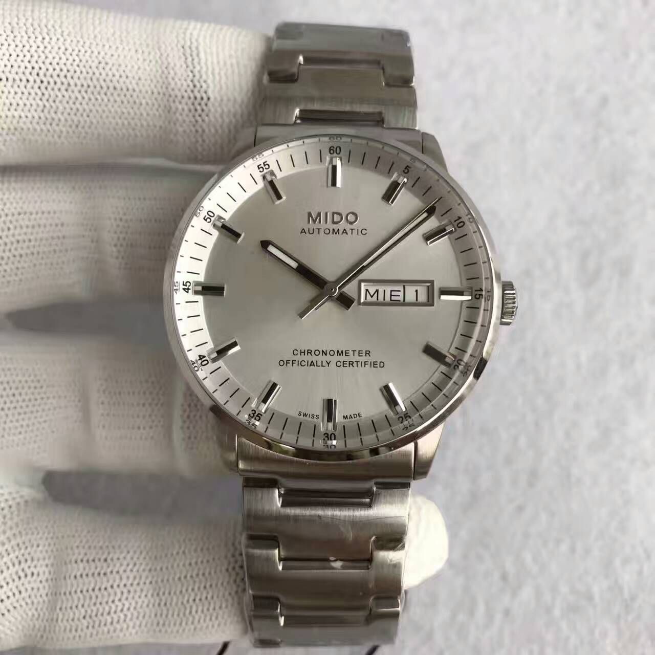 【台湾 Factory 1:1 High quality  Replica Watches 】美度指挥官系列M021.431.11.031.00 wrist watches  / M10