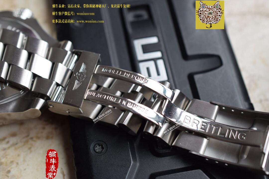 【实物图鉴赏】 Breitling 海狼 Watches  《 copy customized 版搭配原装瑞士ETA2836 Movement 》 / BL031