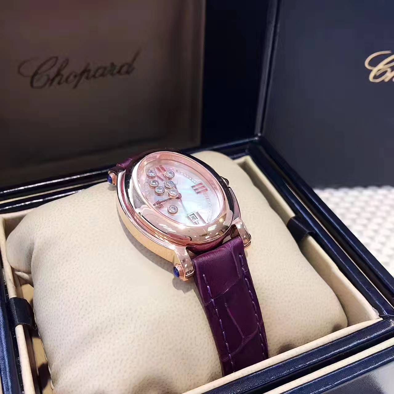 【 Perfect  High quality  Replica Watches 】邦经典全新升级版Happy Sport系列278546女士 wrist watches  / XB008