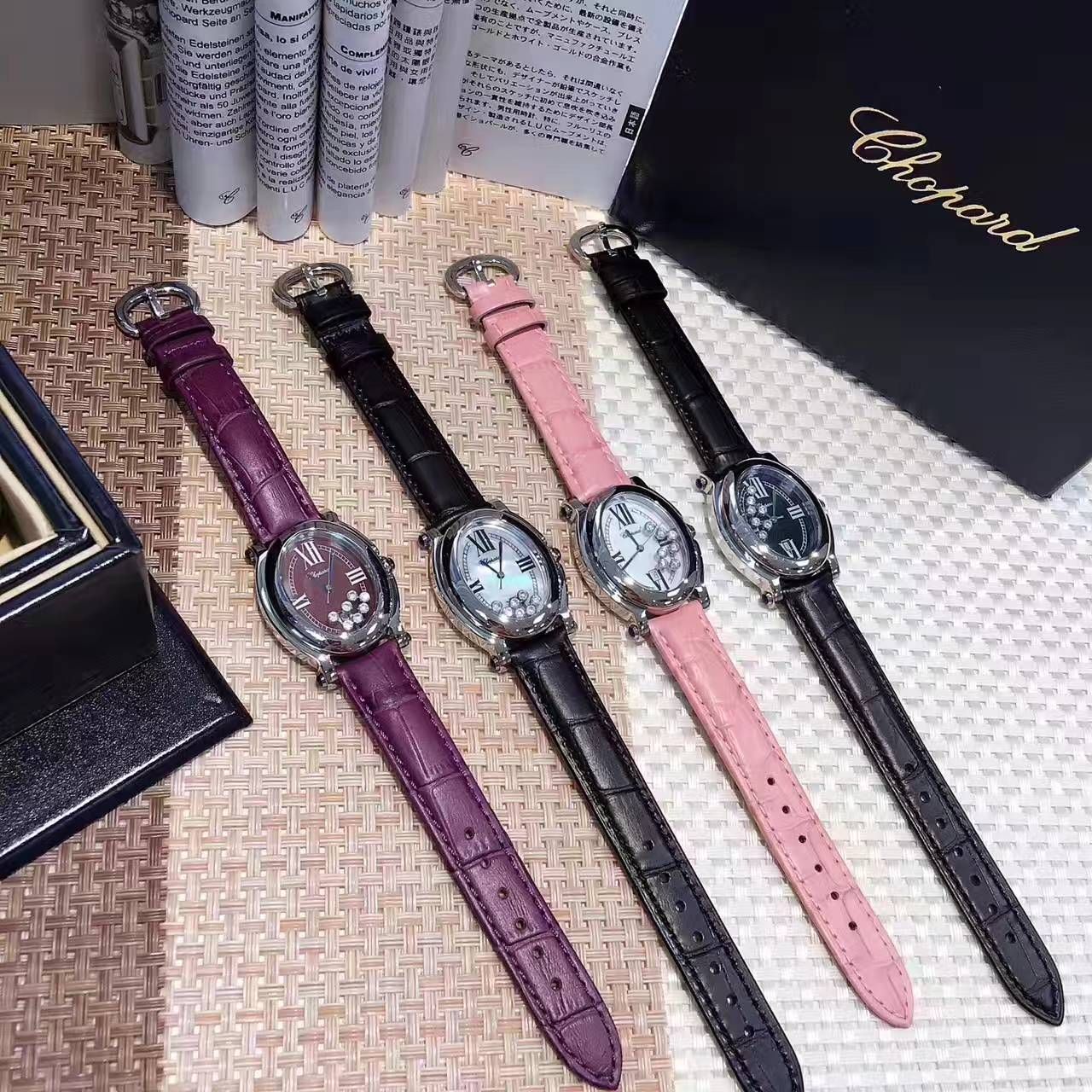 【 Perfect  High quality  Replica Watches 】邦经典全新升级版Happy Sport系列278546女士 wrist watches  / XB008