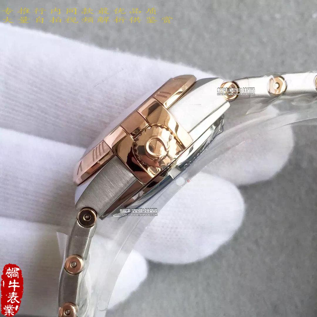 【HBBV6 Factory 1:1 High quality  Replica Watches 】OMEGA Constellation 系列123.10.27.20.55.001女士 wrist watches  / M151A