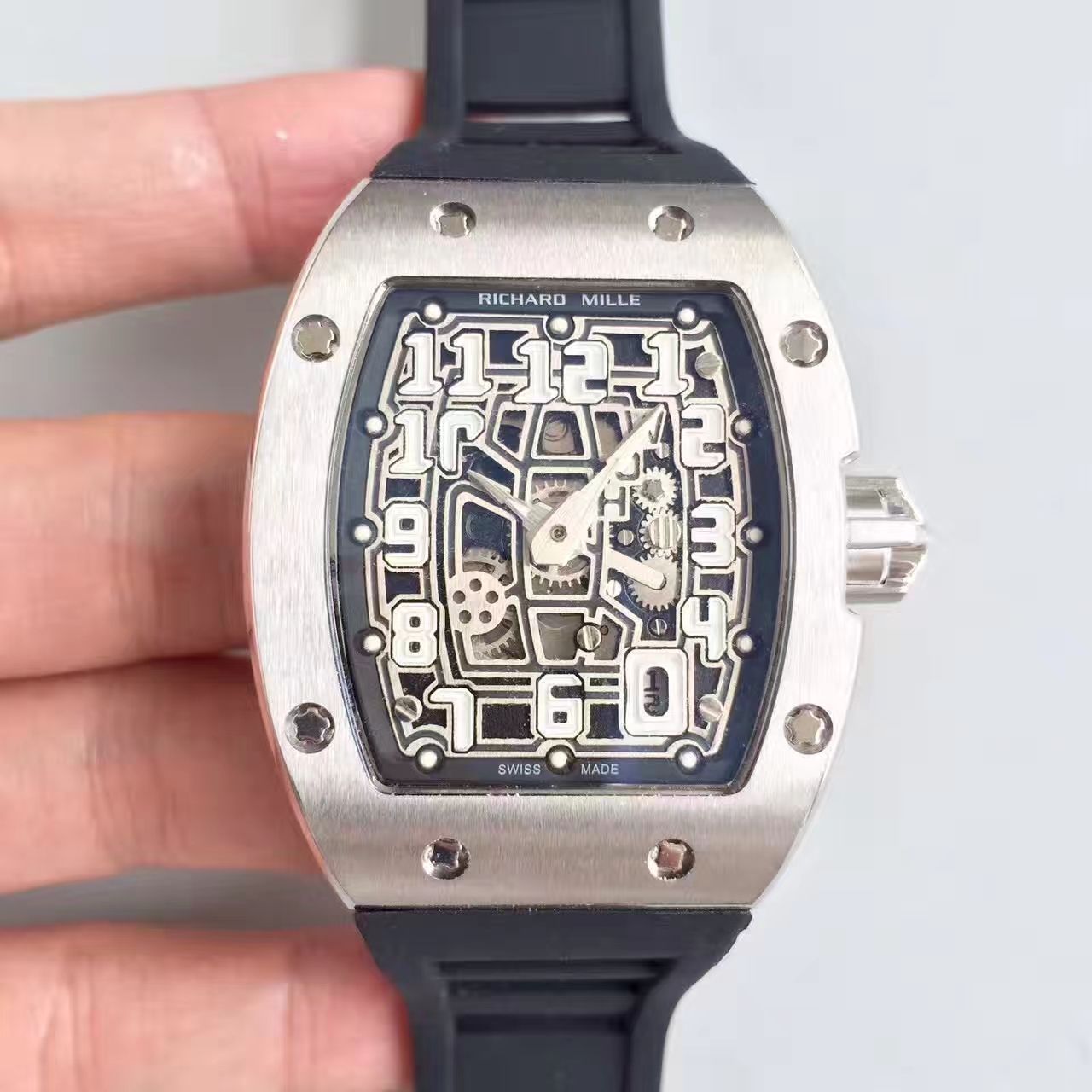 【LE Factory  Perfect  High quality  Copy  Watches 】RICHARD MILLE 男士系列RM 67-01Ti wrist watches 