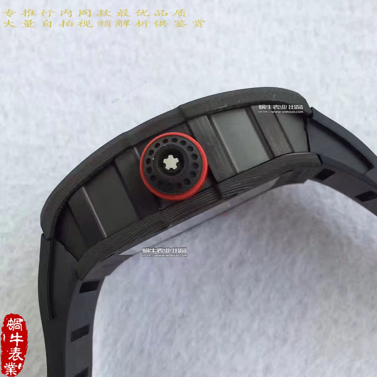 【RM Factory  Perfect  Copy  Watches 】 Richard Miller 男士系列RM 50-27-01 NTPT wrist watches  / RM50-27-01