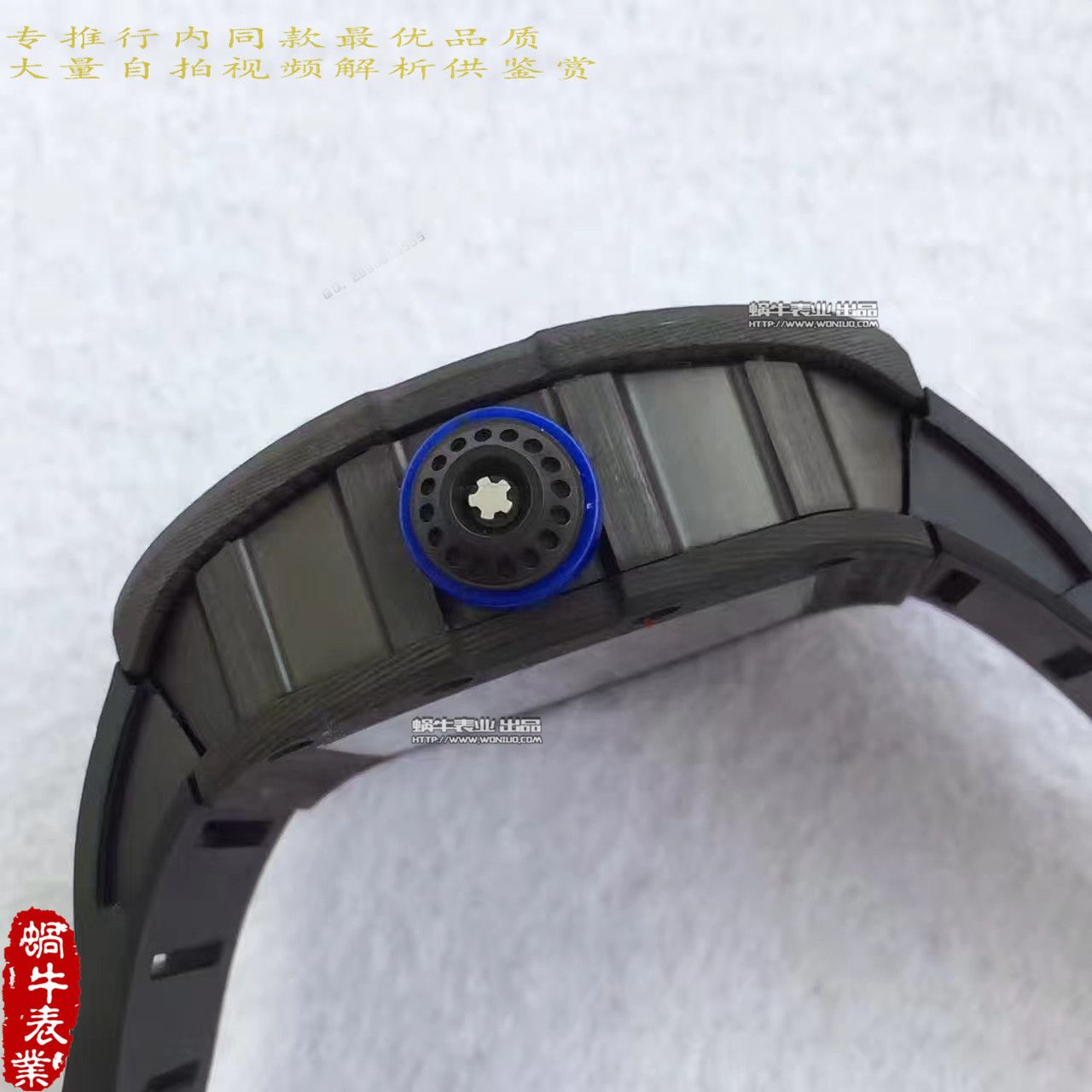 【RM Factory  Perfect  Copy  Watches 】 Richard Miller 男士系列RM 50-27-01 NTPT wrist watches  / RM50-27-01