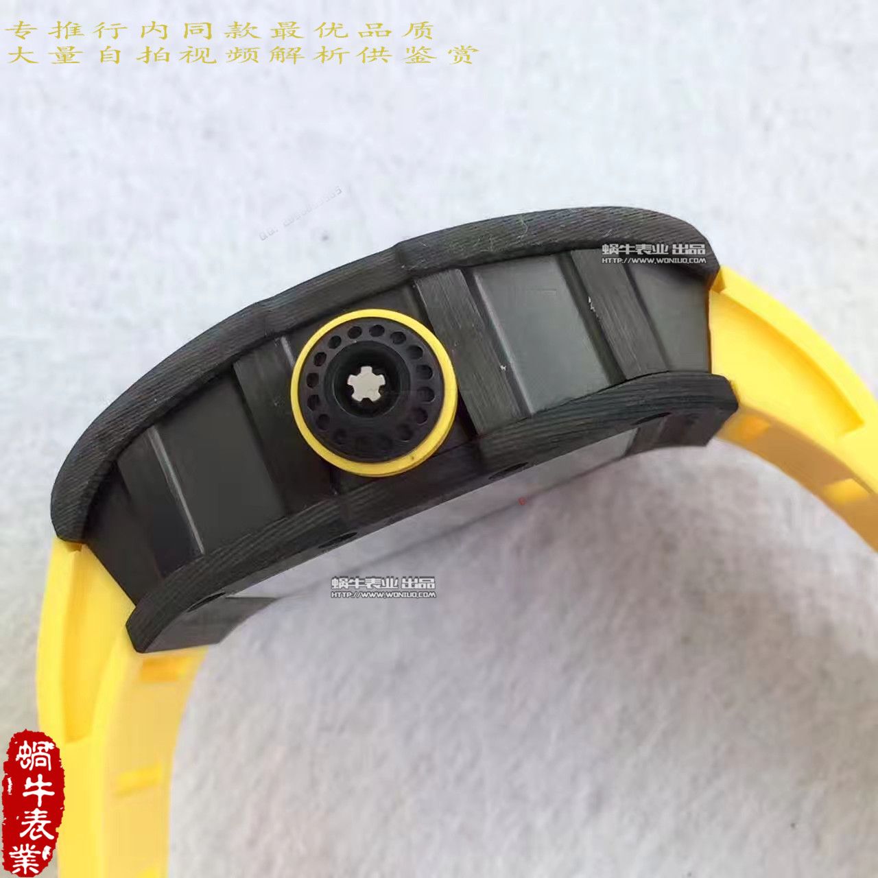 【RM Factory  Perfect  Copy  Watches 】 Richard Miller 男士系列RM 50-27-01 NTPT wrist watches  / RM50-27-01