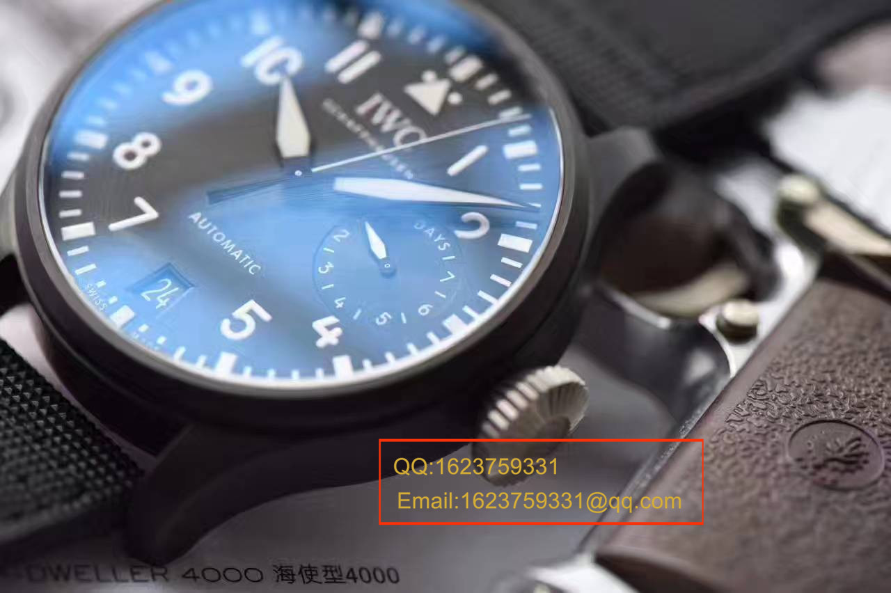 【ZF Factory  Perfect  High quality  Knockoff  Watches 】 IWC 大型飞行员系列IW502001 wrist watches  / WG293