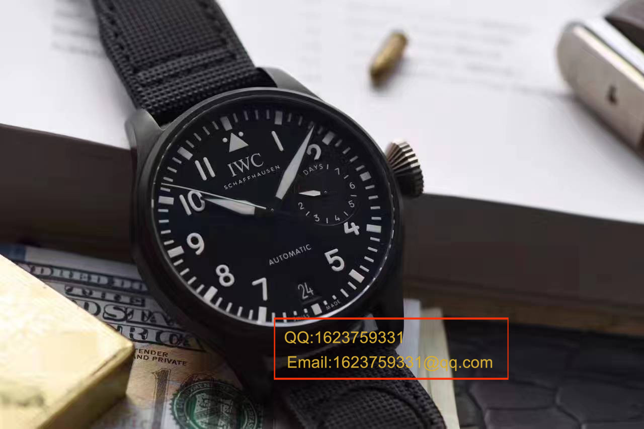【ZF Factory  Perfect  High quality  Knockoff  Watches 】 IWC 大型飞行员系列IW502001 wrist watches  / WG293