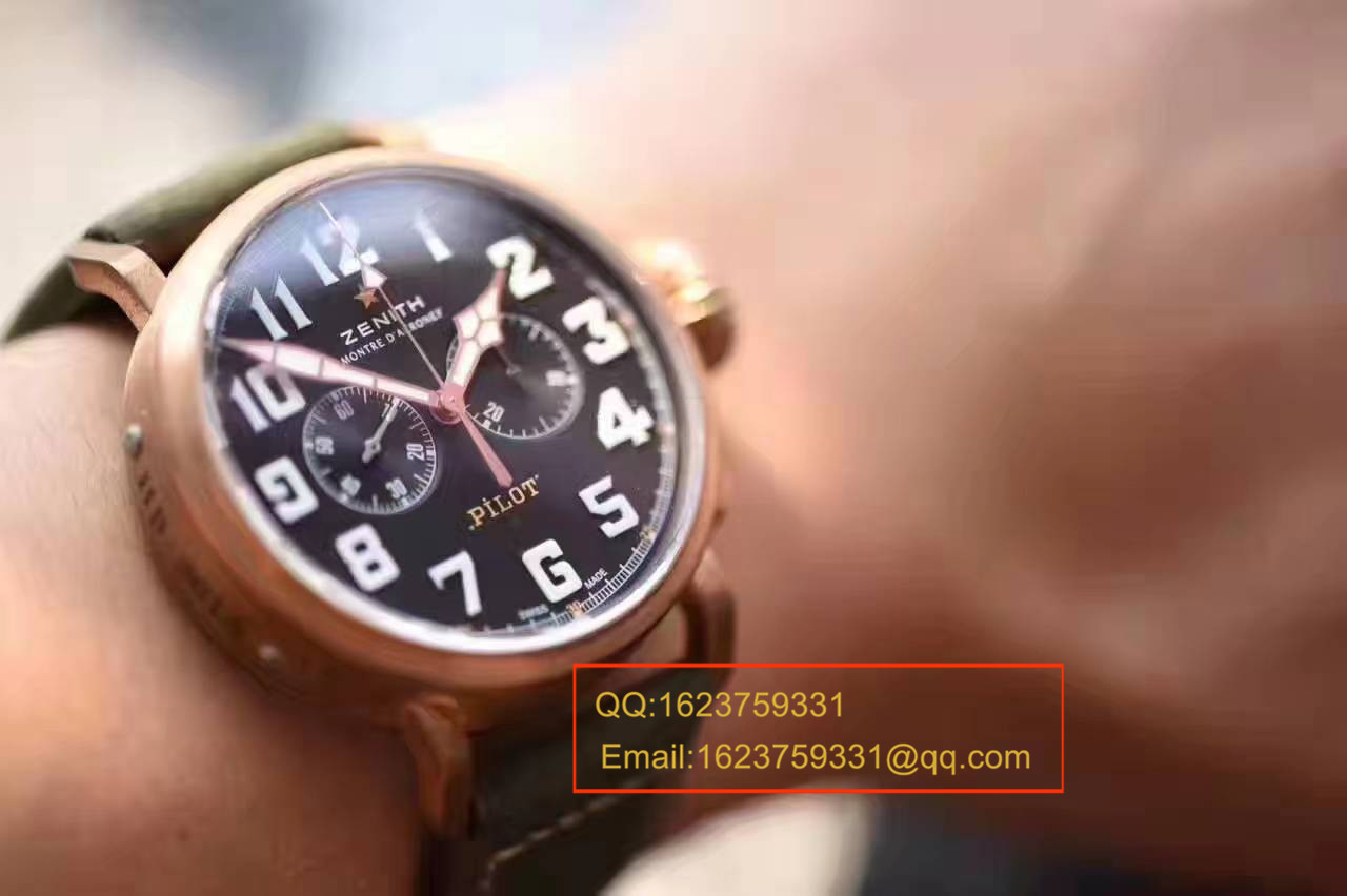 【XF Factory  Perfect  High quality  Replica Watches 】真力时飞行员系列29.2430.4069/21.C800 wrist watches  / ZSL030