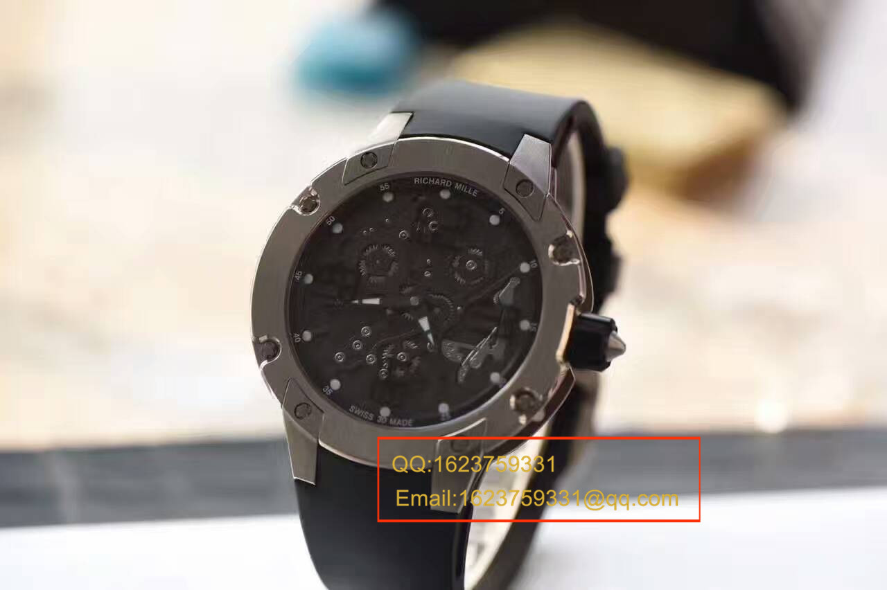 【独家 Video analysis SF Factory  top 1:1 Replica Watches 】 RICHARD MILLE 男士系列RM 033 Ti wrist watches  / RMBC-033 Ti