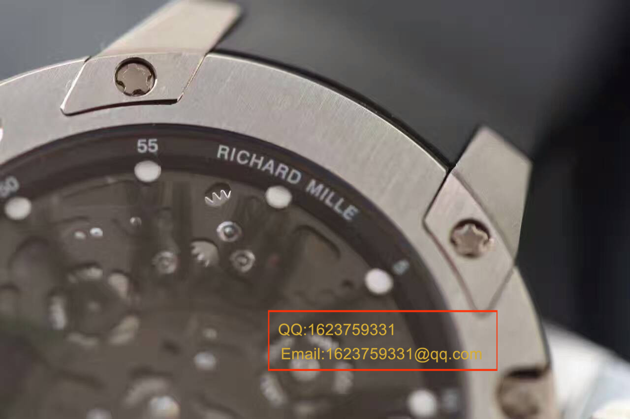 【独家 Video analysis SF Factory  top 1:1 Replica Watches 】 RICHARD MILLE 男士系列RM 033 Ti wrist watches  / RMBC-033 Ti