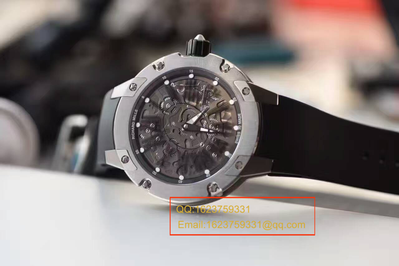 【独家 Video analysis SF Factory  top 1:1 Replica Watches 】 RICHARD MILLE 男士系列RM 033 Ti wrist watches  / RMBC-033 Ti