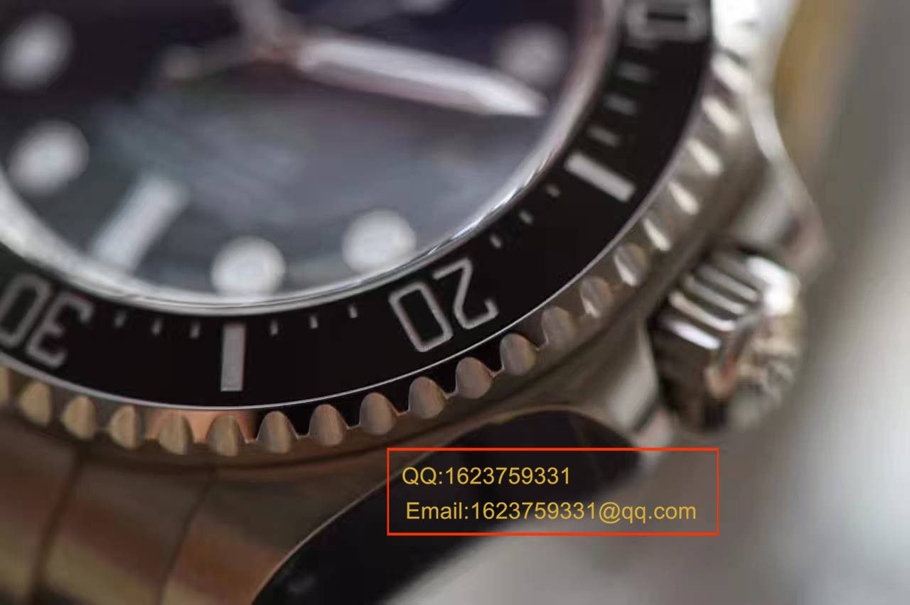 【独家视频解析】N Factory V7版本 High quality  Knockoff  Watches  Rolex 海使型系列116660-98210 蓝盘 wrist watches (蓝面渐变蓝鬼王)  / RBD0551