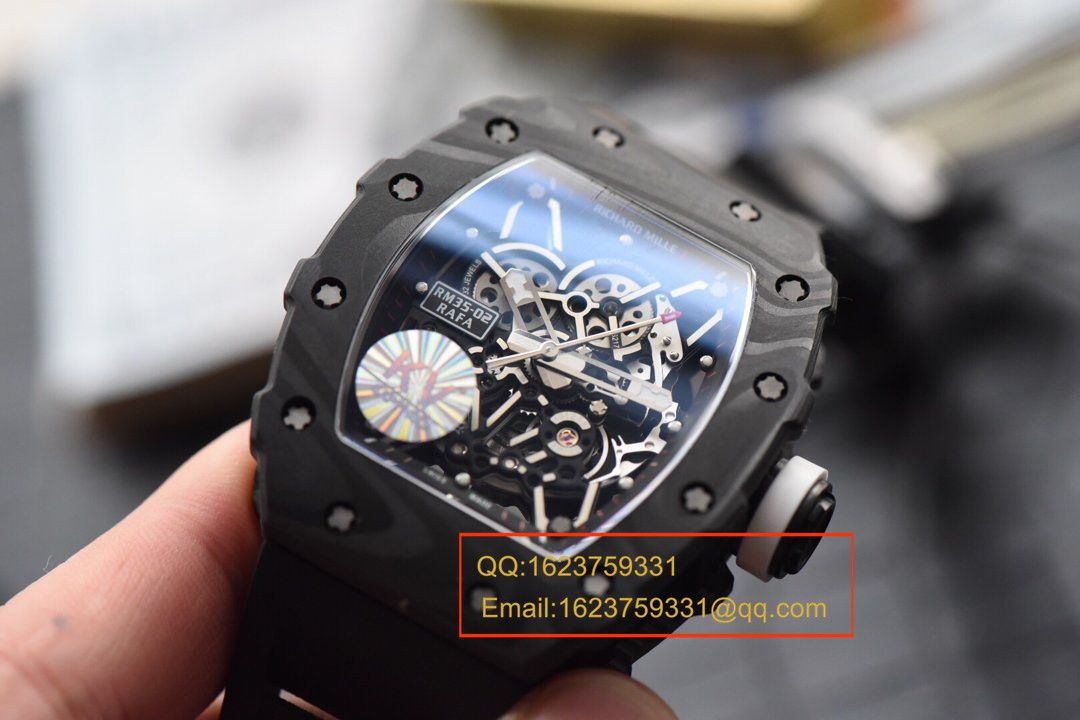 KV新品 RM35-02系列 top 版（纳达尔限量版） carbon fiber 系列最强 Replica 版本 / RM 035-02