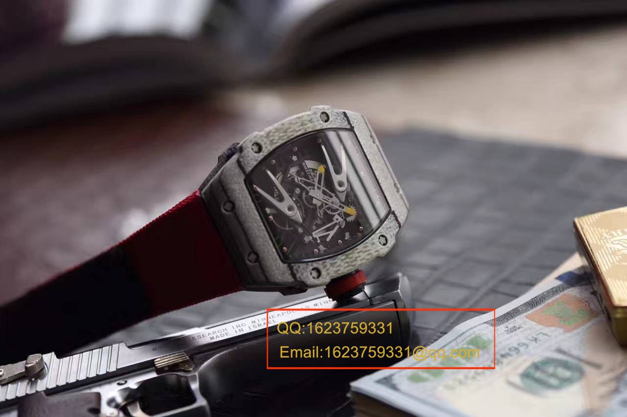 【RM Factory  top 1:1 Replica Copy  Watches 】 RICHARD MILLE 首款白色 carbon fiber  wrist watches RM27-02--轻盈如羽毛 / RMBC27-02