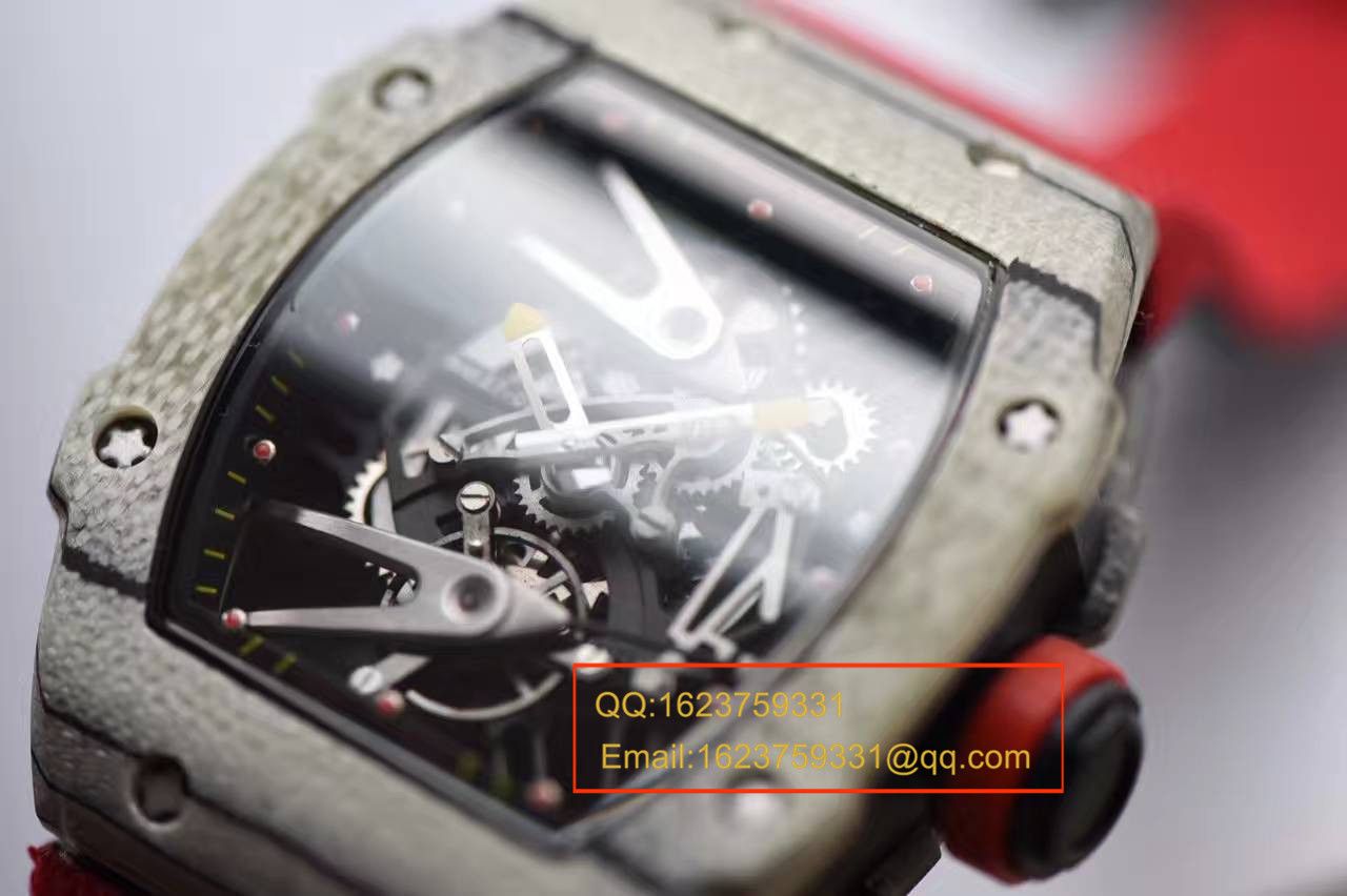 【RM Factory  top 1:1 Replica Copy  Watches 】 RICHARD MILLE 首款白色 carbon fiber  wrist watches RM27-02--轻盈如羽毛 / RMBC27-02