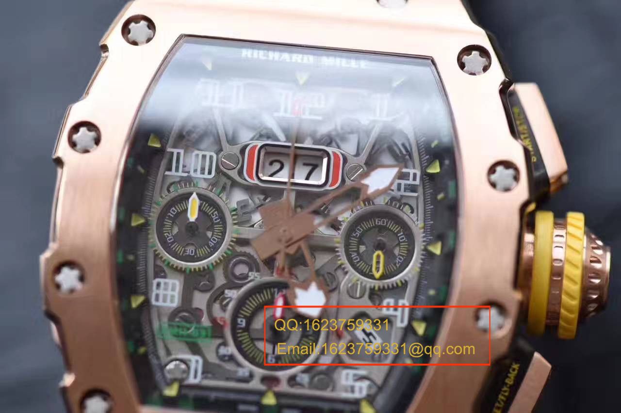 【RM Factory  Perfect  High quality  Copy  Watches 】RICHARD MILLE 男士系列RM11-03男士 wrist watches  / RMBE11-03A