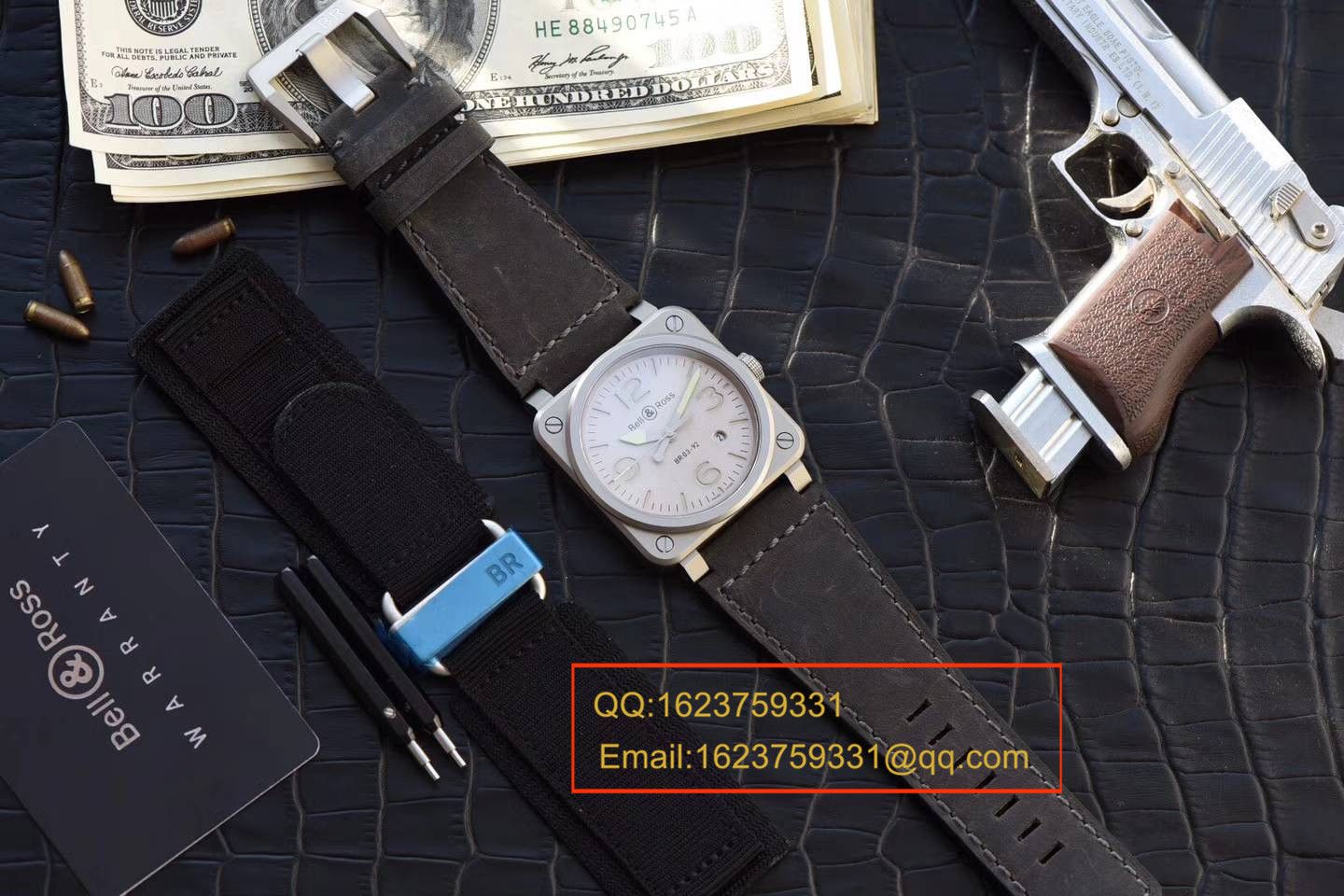 【BR Perfect  High quality  Replica Watches 】 Bell & Ross AVIATION系列BR 03-92 HOROLUM  wrist watches  / BLBA015