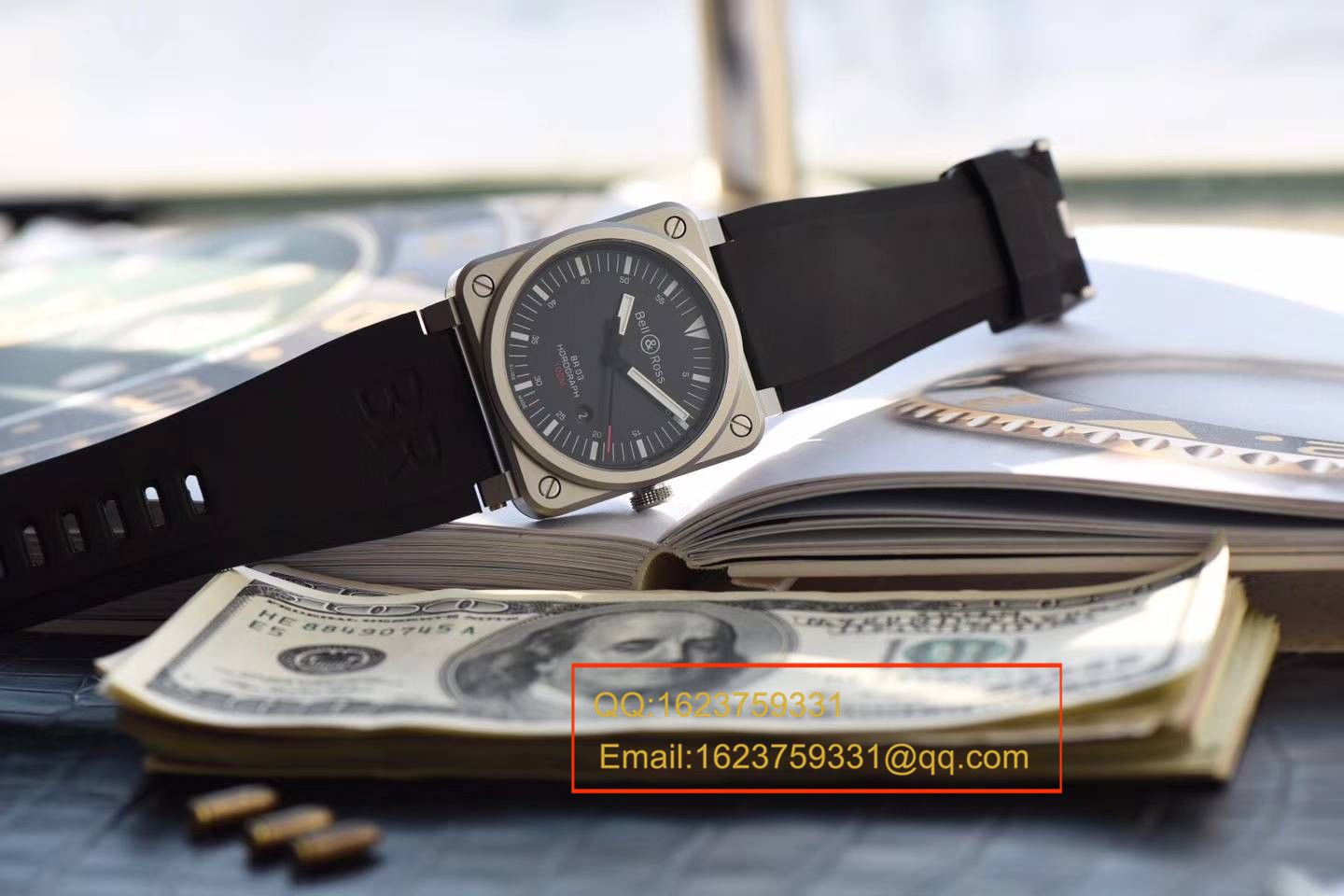 【BR Perfect  High quality 精 Replica Watches 】 Bell & Ross AVIATION系列BR 03-92 HOROLUM  wrist watches  / BABL016